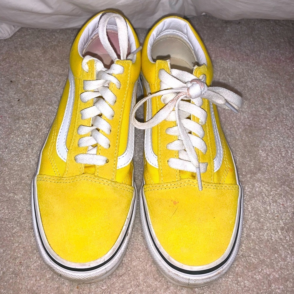 yellow vans
